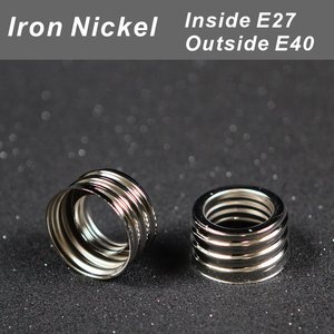 Convertidor de lámpara LED E27/E40/E14/B22, enchufe de cerámica, tornillo de Base E, accesorios de iluminación de cobre y latón, enchufe adaptador esencial para el hogar - Product Image 2