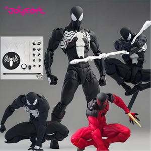 Nouvelle figurine MessToys Venom Spider-Man, figurine en plastique <span class=keywords><strong>noir</strong></span> et rouge, modèle de statue d'action, jouets et cadeaux pour enfants - Product Image 1