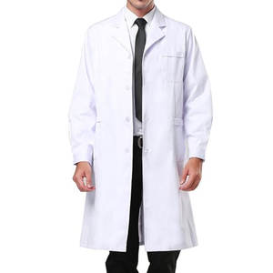 Manteau médical de manteaux de laboratoire réutilisables et professionnels confortables dans la nouvelle conception de blouse de laboratoire pleine longueur pour hommes avec une taille de garantie de 100 jours - Product Image 6
