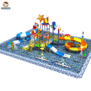 Tube en fibre de verre slip <span class=keywords><strong>aqua</strong></span> park manèges équipement enfants splash pad amusant pulvérisation sol splash pad amusant toboggan en plastique - Product Image 4