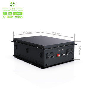 CTS 72V 200Ah Deep Cycle Lithium IJzer Batterij voor langzaam rijdende voertuigen, sightseeing auto's, heftrucks met BMS, 3000 cycli - Product Image 1