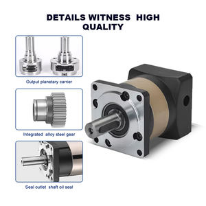 Высокоточный редуктор коробки передач прочный Квадратный фланец планетарный редуктор применяется к серводвигателю - Product Image 3
