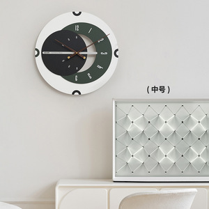 Modern Minimalist <b>Wall</b> <b>Clock</b> Round <b>Silent</b> Battery Powered Living Room Decorative <b>Clock</b> - Product Image 2