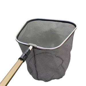 50 #55 #60 # filet d'atterrissage de poisson en alliage d'aluminium tige télescopique sac en maille forte profondeur de 50cm pour la pêche au gros gibier filet de pêche filet de pêche - Product Image 1