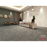 Carrelage de sol commercial en vinyle et design allemand Carrelage aspect LVT pour bureau