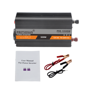 محول Pretiosus محول سيارة 12 فولت 24 فولت تيار مستمر إلى 7.5 V محول محول طاقة موجة جيبية نقية - Product Image 1
