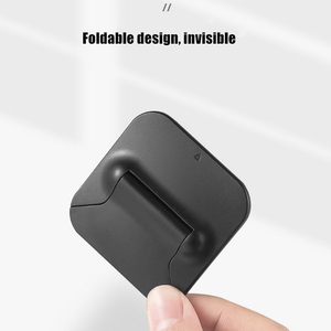 Support en ABS <span class=keywords><strong>Invisible</strong></span> à Angle réglable pliable, nouveau Design de support pour ordinateur portable avec coussin de refroidissement antidérapant - Product Image 2