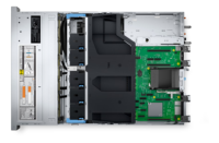 Nouveau serveur Dell PowerEdge R550 5318S, 64 Go de RAM, 480 Go de SSD, carte RAID H355, T400-4GB, double disque dur remplaçable à chaud, serveur d'entreprise 1400W