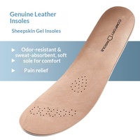 Chaussures en cuir unisexes, semelle intérieure en cuir de vache, semelle souple, épaississante, absorbant les chocs, semelle intérieure confortable et respirante en cuir