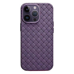 Funda de teléfono magnética de TPU suave a prueba de golpes con textura tejida ultrafina para Oppo A12 A3S A53 A16 A17 F9 <span class=keywords><strong>A9</strong></span> A79 Reno 11 - Product Image 6