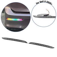 Feux de signalisation arrière à LED pour pare-chocs arrière de voiture, style lame, pour Volkswagen Golf 8 2020+