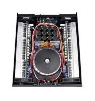 Amplificateur de puissance audio CA + 30 4800w 6000w Amplificateur professionnel 2*1600 Watt classe H Amplificateur de puissance professionnel