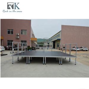 Scène modulaire à cadre en aluminium, plateforme stable à charge lourde, scène extérieure - Product Image 5