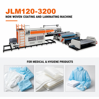 Machine de laminage à revêtement économe en énergie JLM120-3200, haute précision, facile à utiliser, machine de revêtement électrique automatique