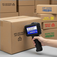 Imprimante jet d'encre portable 12,7 mm à prix abordable pour codes QR, codes-barres, logos, dates d'expiration et numéros de lots – Nouveauté, garantie 6 mois