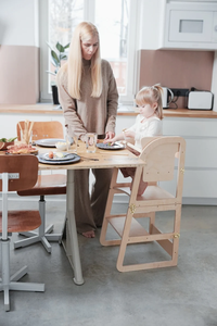 Torre de Aprendizaje Plegable de Madera Estilo Europeo Moderno y Rústico Zzm para Niños Pequeños - Product Image 5