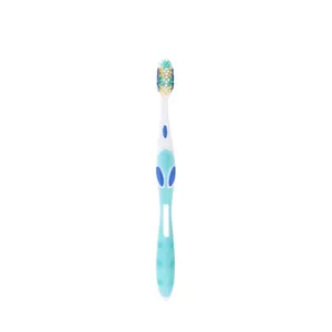 Factory manufacturer custom bristles plastic handle luxury adult toothbrush