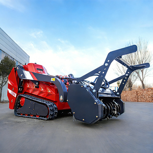 Livraison Gratuite Mini-chargeuse compacte pour aménagement paysager, remise en état des terres, creusement de fossés, bulldozing, Euro5 EPA, trois cylindres - Product Image 1