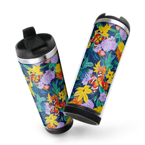 LOGO personalizzato e colore isolato sottovuoto bocca larga tazza in acciaio inossidabile Sport bottiglia d'acqua tazza da <span class=keywords><strong>caffè</strong></span> da viaggio - Product Image 1