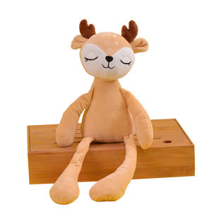 M2060 Recién llegado Sleep Soother Deer Tiger Bear Rabbit Pp Algodón Apaciguar Sleep Comfort Peluche Juguete Sleeping Baby Doll - Product Image 1