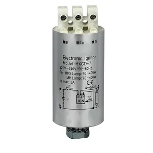 Ventas al por mayor 150W 250W 400W HPS MH encendedor electrónico que funciona para lámpara de halogenuros metálicos y lámpara de sodio 220-240V