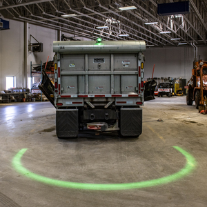 Blue Green <b>Red</b> Zone Line Side Mounted Security Hazard Spot Safety <b>Led</b> Pedestrian Danger Area Truck <b>Light</b> Blue Green <b>Red</b> Zone Lin - Product Image 3