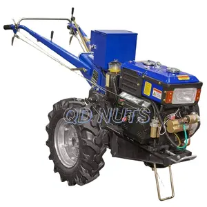 China Factory Supply 2 Wheel Farming Walking Diesel engine Two Wheel Behind Walking Tractor with Mini Power Tiller