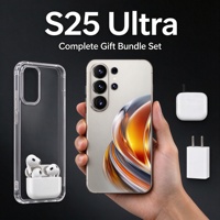 Ponsel Keluarga S25 Ultra, Kontrol Orang Tua, Mode Anak, Mode Lansia dengan Font Besar Sederhana, Penyimpanan Foto 512GB, Dual SIM Tidak Terkunci
