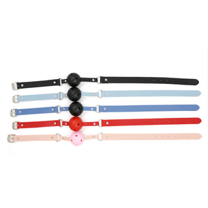 SM Adult Silicone Mouth Plug Ball <b>Vibrator</b> with Seat Belt for Fetishes and Couples Product Category - Product Image 4