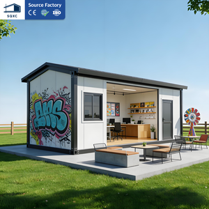 <span class=keywords><strong>Casa</strong></span> Contenedor Prefabricada, Modular, Desmontable y Transpirable para Hotel, Taller, Vivienda Pequeña, Diseño Moderno, Garantía de 5 Años - Product Image 2