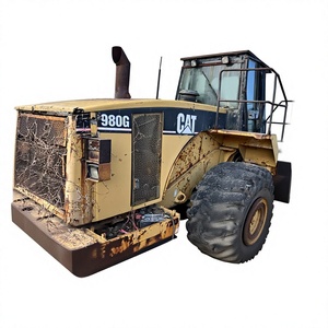 Chargeuse frontale d'occasion CAT 980G 980h 988B 980C 973c 980F 962G 950H 950GC 966H 966G 950F 966E 938G, charge nominale de 8 tonnes, moteur FPT Parker - Product Image 1