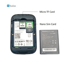 Router Móvil Portátil Karbor MF833Z 4G USB Tipo-C con Hotspot Wifi LTE, Ranura para Tarjeta SIM, VPN y Función QoS para Exteriores