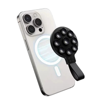 Vente en gros support de téléphone magnétique double face antidérapant en silicone support de ventouse étanche parfait accessoire de téléphone portable