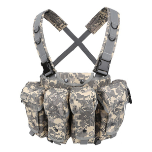 Gilet tactique modulaire en nylon avec bretelles réglables pour la chasse et le tir en extérieur - Product Image 3