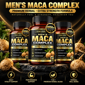 60 Grandes Bouteilles – Complément Herbal Maca Complexe pour Hommes – Favorise l'Énergie, la Vigueur, la Performance Musculaire, l'Endurance et la Concentration - Product Image 3