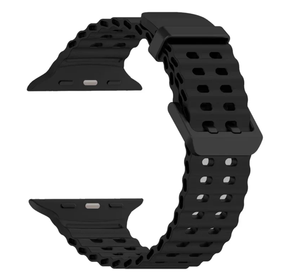 <span class=keywords><strong>Bracelet</strong></span> en Silicone Océan pour <span class=keywords><strong>Apple</strong></span> <span class=keywords><strong>Watch</strong></span> 42 46 <span class=keywords><strong>Ultra</strong></span> 49mm <span class=keywords><strong>Bracelet</strong></span> Sport Respirant pour IWatch 10 9 8 5 2 4 1 SE 40mm <span class=keywords><strong>Bracelet</strong></span> - Product Image 5
