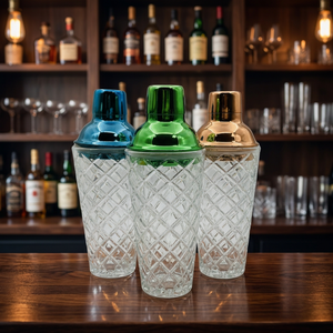 Shaker à cocktails moderne en acier inoxydable, accessoires de bar, pour des soirées festives, détails artistiques, produit très vendu en Inde - Product Image 2