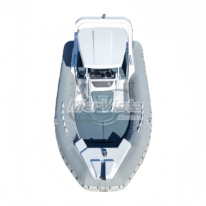 Bateau de pêche en fibre de verre Hypalon/PVC haute vitesse 23 pieds 680 cm certifié CE, vente chaude pour les pêcheurs en lac et en mer - Product Image 5