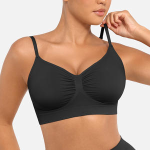 HEXIN AMZ <span class=keywords><strong>Soutien</strong></span>-<span class=keywords><strong>Gorge</strong></span> Sans Armatures Grande Taille en Plusieurs Couleurs <span class=keywords><strong>Soutien</strong></span>-<span class=keywords><strong>Gorge</strong></span> Respirant Sans Coutures Lingerie Push-Up Grande Taille pour Femme - Product Image 5