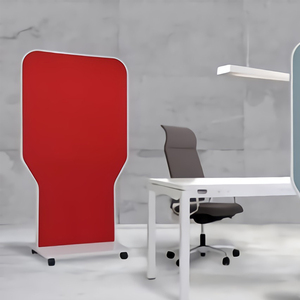 PET Office Divider Movable Folding <strong>Screens</strong> Privacy Dividers Modesty <strong>Partition</strong> Office <strong>Partition</strong> Panel - Product Image 4