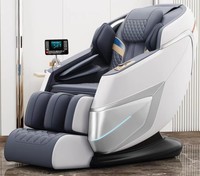 C106 Chaise de massage électrique Shiatsu 4D zéro gravité pour le corps et le dos avec compresse chaude et vente en gros en usine