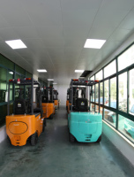 Chariot élévateur électrique KAIXUN KX-QDC30 avec pneus en polyuréthane, capacité de 3000 kg, batterie au plomb-acide