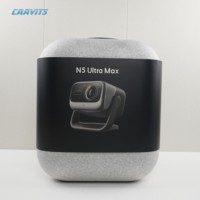 Projecteur JMGO N5 Ultra Max avec configuration automatique IA et déplacement de l'objectif, 4K, 5000 lumens CVIA, 16:9, DLP, Dolby Vision
