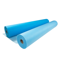 Couverture jetable de lit PP PP + PE, rouleau de papier non tissé imperméable pour hôpital