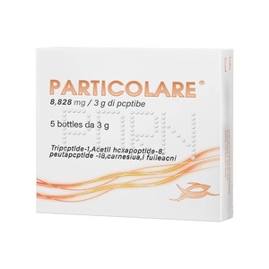 Solución Reparadora de Colágeno Médico Particolare 8.828mg 3ml, Suero de Péptidos para el Cuidado de la Piel, Reparación Facial - Product Image 2