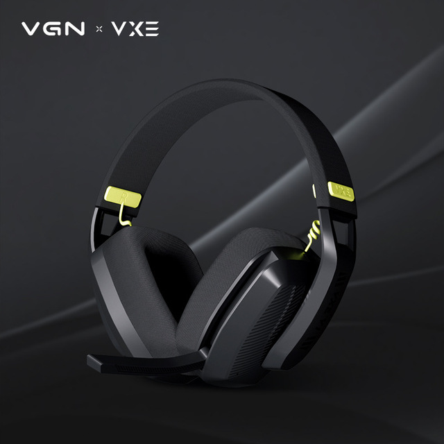 V1 2.4g Three-Mode Lightweight Over-Ear Gaming Headset Microphone Computer Wireless Audiophile Active Noise IPX-3 Headphone