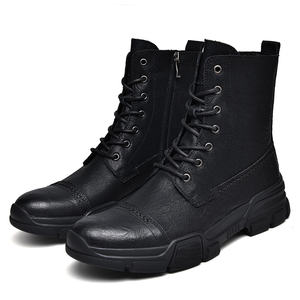 Zapatos Negros <span class=keywords><strong>de</strong></span> Oficina <span class=keywords><strong>de</strong></span> Corte Medio Talla Grande 48 para Hombre, Zapatos Formales <span class=keywords><strong>de</strong></span> Negocios para Hombre, Botas Chelsea <span class=keywords><strong>de</strong></span> <span class=keywords><strong>Vestir</strong></span> para Hombre, Botas <span class=keywords><strong>de</strong></span> Nieve <span class=keywords><strong>de</strong></span> Cuero Genuino para Hombre - Product Image 5