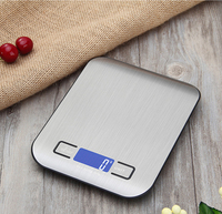 Báscula Digital Electrónica de Cocina 1 3 5 10kg, Báscula para Café con Pantalla LCD, Báscula de Cocina, Mini Báscula para Café en Gramos
