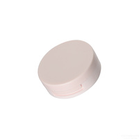 Conteneur de fond de teint cosmétique rond vide Mini coussin d'air avec miroir en plastique matériaux recyclés conception estampée