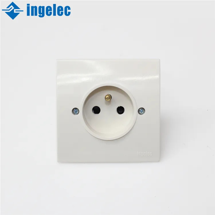 French indoor glass wall plug and socket insert uk french and africa standard wall switch and socket